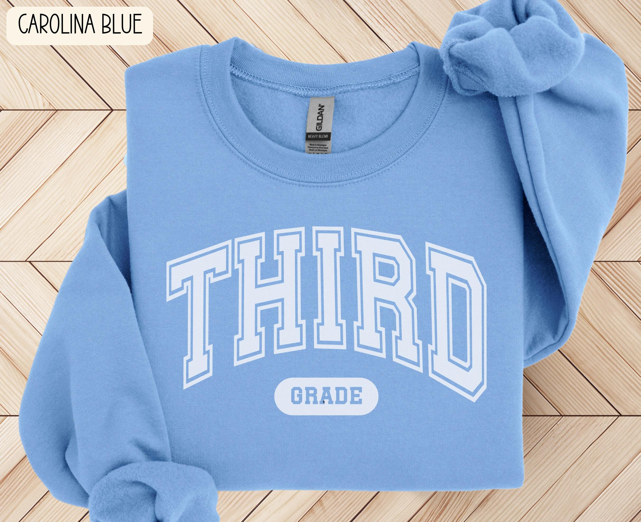 3RD GRADE Teacher Sweatshirt Third Grade Shirt Teacher Gift Back to School Shirt for Teachers Teacher Team Shirts 3rd Grade Crew Sweatshirt – Bold Style · Great Gift For Fans