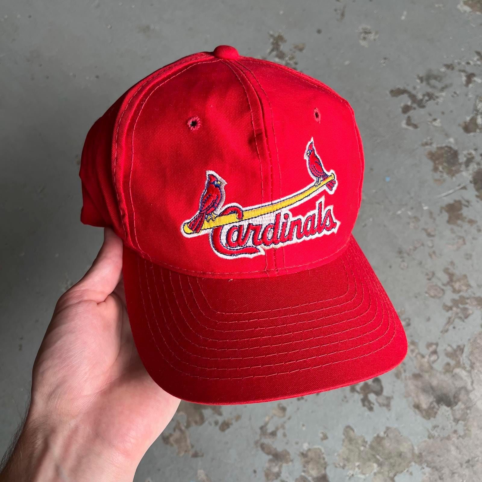 Vintage 90s St Louis Cardinals MLB The Game SnapBack Hat Graphic Tee – Feel-Good Design · Must-Have Style
