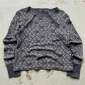 Vintage Y2K AOP Hearts Grunge Waffle Knit Thermal Shirt Graphic Tee – Fan Favorite · Must-Have Style