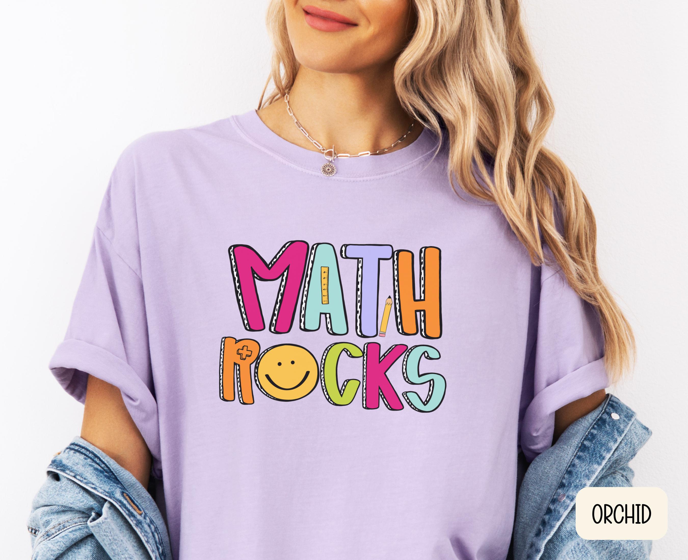 MATH Teacher Shirt Tee Math Lover Tshirt Math Department Tshirts STEM Gift Idea Math Team Shirt Math Teacher Gift Graphic Tee – Everyday Comfort · Trending Graphic Apparel