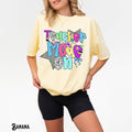 Teacher Shirt Teacher Mode On Tee Back to School Retro T Shirt Back 2 School Tshirt Funny Humorous Gift for Teacher Graphic Tee – Easygoing Wear · Great Gift For Fans