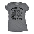 Funny Womens Shirt Sassy Rude Shirt for Women Womens Graphic Shirt Cool Womens Tees Shut The Fuck Up Retro Shirts Despite The Look Graphic Tee – Everyday Comfort · Perfect For Daily Wear