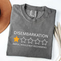 Disembarkation Awful Would Not Recommend Funny Cruise Ship T Shirt for Vacationers Cruise Lovers Group Trips shirt cruise vacationers tee Graphic Tee – Easygoing Wear · Must-Have Style