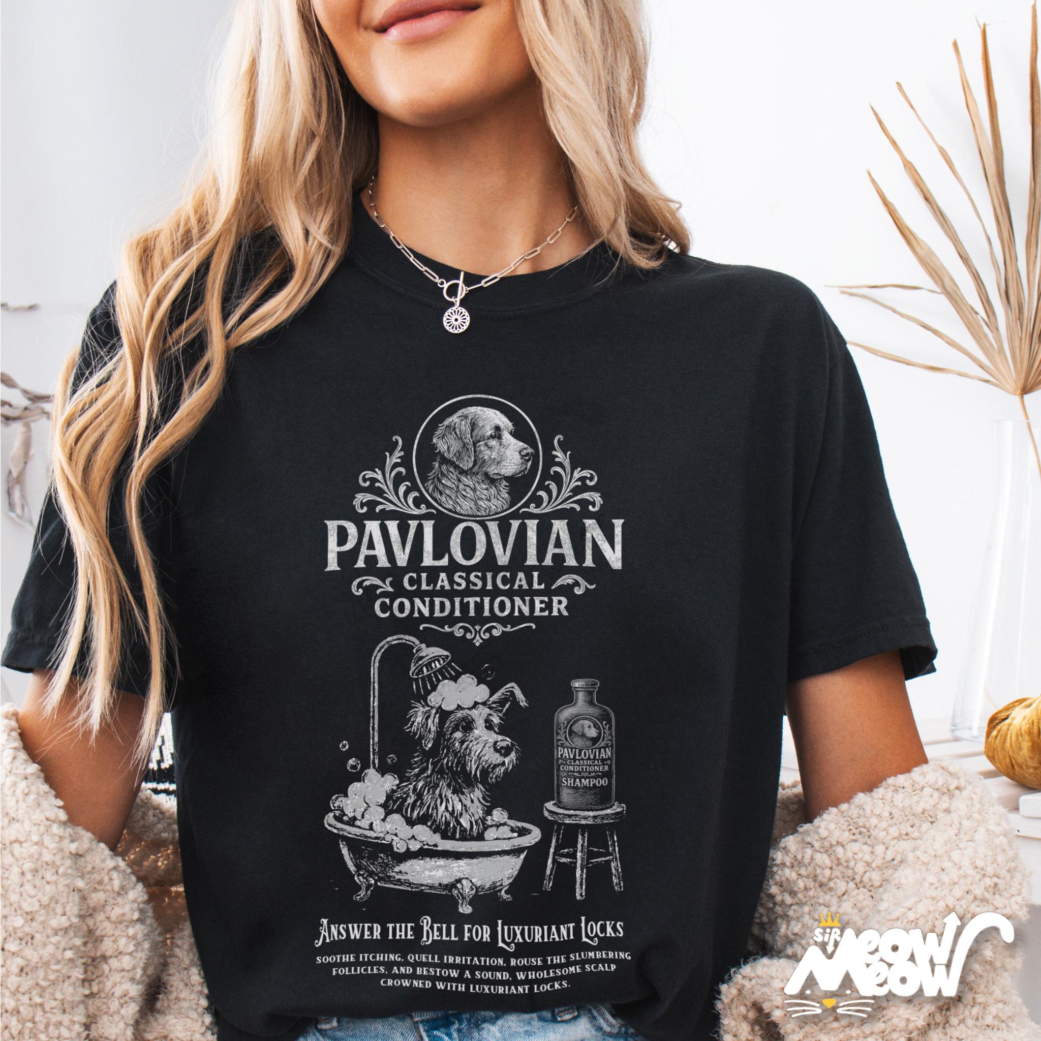 Pavlovs Dog Classical Conditioning T Shirt Funny Science Tee Retro Victorian Dog Design for Psych Lovers Graphic Tee – Everyday Comfort · Great Gift For Fans
