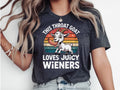 This Throat Goat Loves Juicy Wieners Shirt Funny Juicy Wieners Shirt Funny Dirty Humor Shirt Funny Shirts Inappropriate Juicy Wiener Tee Graphic Tee – Easygoing Wear · Trending Graphic Apparel