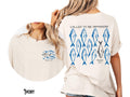 Christian Shirt Christian Tee Nautical Sea Life Called To Be Different Fish Front and Back Doodle Bible Verse Gift Graphic Tee – Bold Style · Must-Have Style