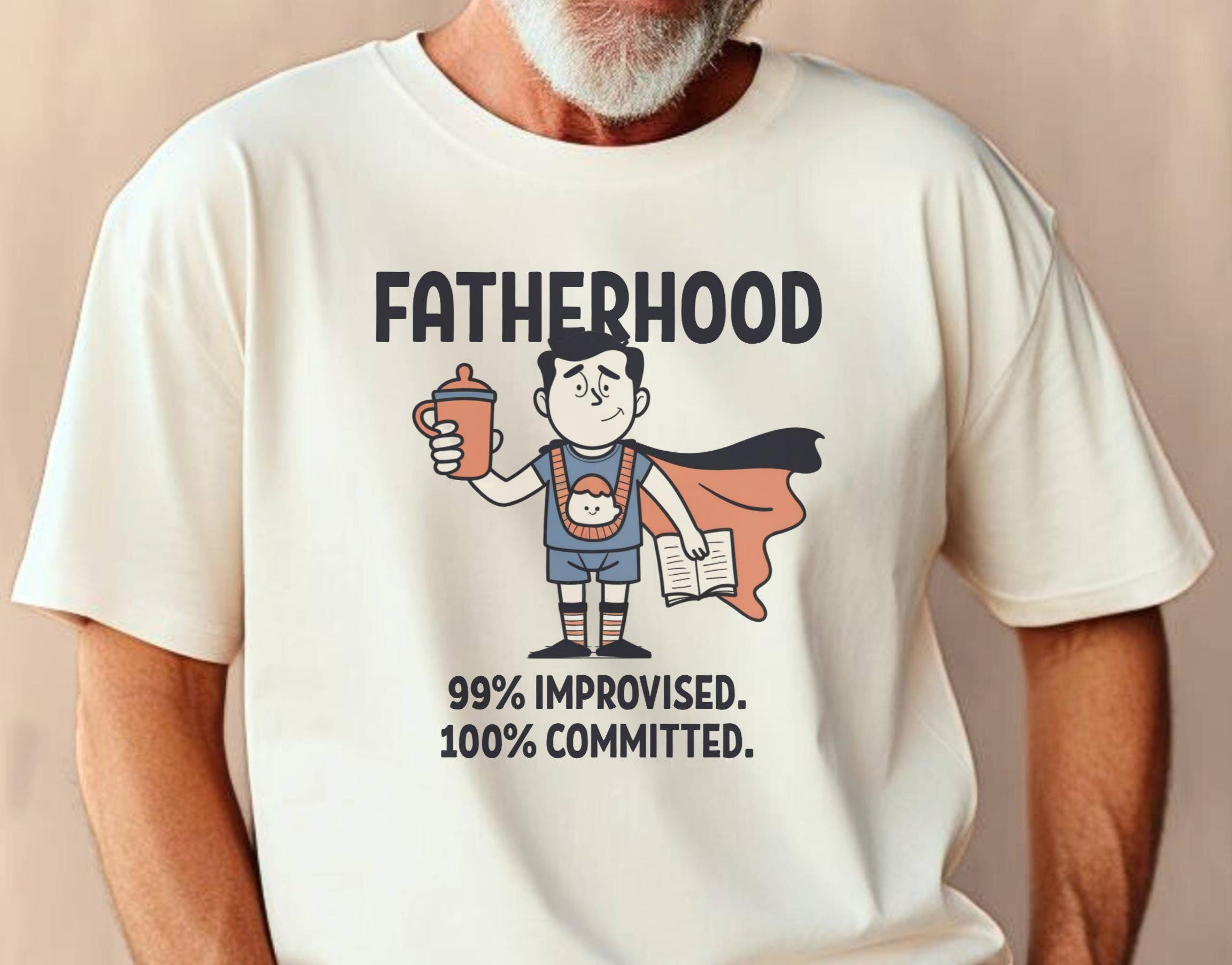 FATHERHOOD Shirt Funny Dad TShirt Fathers Day Gift New Dad Shirt Gift for New Dad First Time Dad Shirt New Dad Gift Graphic Tee – Bold Style · Great Gift For Fans