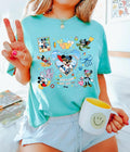 Disney Summer Shirt Mickey And Friends Beach Tee Minnie Vacation Shirt Disney Trip Matching Family Shirt Surfboard Holiday Tee Summer 2025 Graphic Tee – Feel-Good Design · High-Quality Print