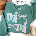 Mimi Comfort Colors Sweatshirt Grandma Crewneck Mother39s Day Gifts New Grandmother Shirt Womens Bows Sweatshirt – Fan Favorite · High-Quality Print