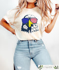 Retro Comfort 4th Of July T shirt Patriotic Eagle Shirt Boys America Natural Tee Women39s 4th Of July Gift American Kids Eagle Crewneck Graphic Tee – Easygoing Wear · Must-Have Style
