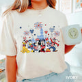 Disney Magic Kingdom 4th of July Shirt Mickey and Friends Patriotic Disney Shirt Disney Family Trip Tee Matching Disney Vacation Tee USA Tee Graphic Tee – Cozy Vibes · Perfect For Daily Wear