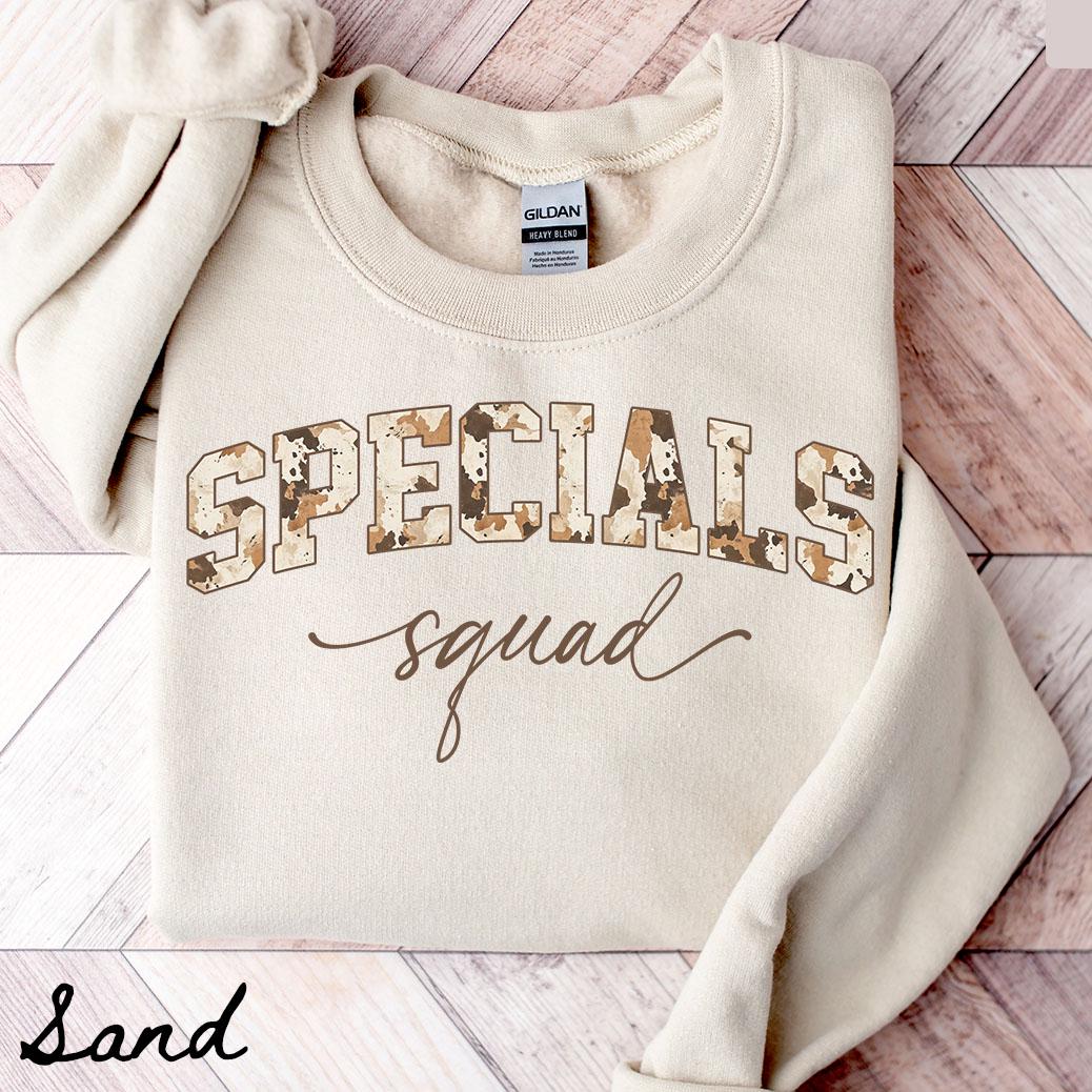 Specials Team Sweatshirt Teacher Sweatshirt Special Education Crewneck Back to School Tee SPED Department Gifts Crew Squad Sweatshirt – Fan Favorite · Perfect For Daily Wear