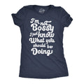 Bossy Shirt Wife Funny Mom Shirt Wife Gift Funny Funny Shirt For Wife Shirt for Wife Im Not Bossy I Just Know What You Should Be Doing Graphic Tee – Cozy Vibes · High-Quality Print
