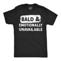 Funny Fathers Day Gift Bald and Emotionally Unavailable Funny Dad T Shirt Bald Shirts Funny T Shirt For Dad Dad Jokes Father39s Day Graphic Tee – Cozy Vibes · High-Quality Print