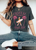 Retro Comfort Coastal Cowgirl T shirt Funny Surfer Shirt Summer Holiday Gift Western Beach Vibes Tee Country Girl Beach Outfit Graphic Tee – Cozy Vibes · Must-Have Style