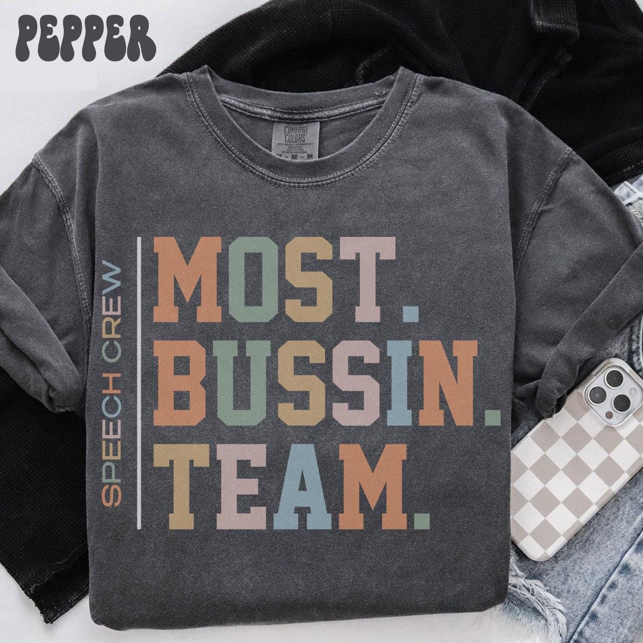 Comfort Colors Speech Shirt Teacher Tee SLP Grade TShirt Back to School Speech Therapy Department Gifts Crew Squad Graphic Tee – Feel-Good Design · Perfect For Daily Wear