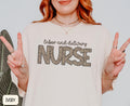 Labor Delivery Nurse Shirt Tee LD Nurse Leopard Print Labor Nurse Gift OB Nurse TShirt Baby Nurse Gift Graphic Tee – Soft Feel · Trending Graphic Apparel