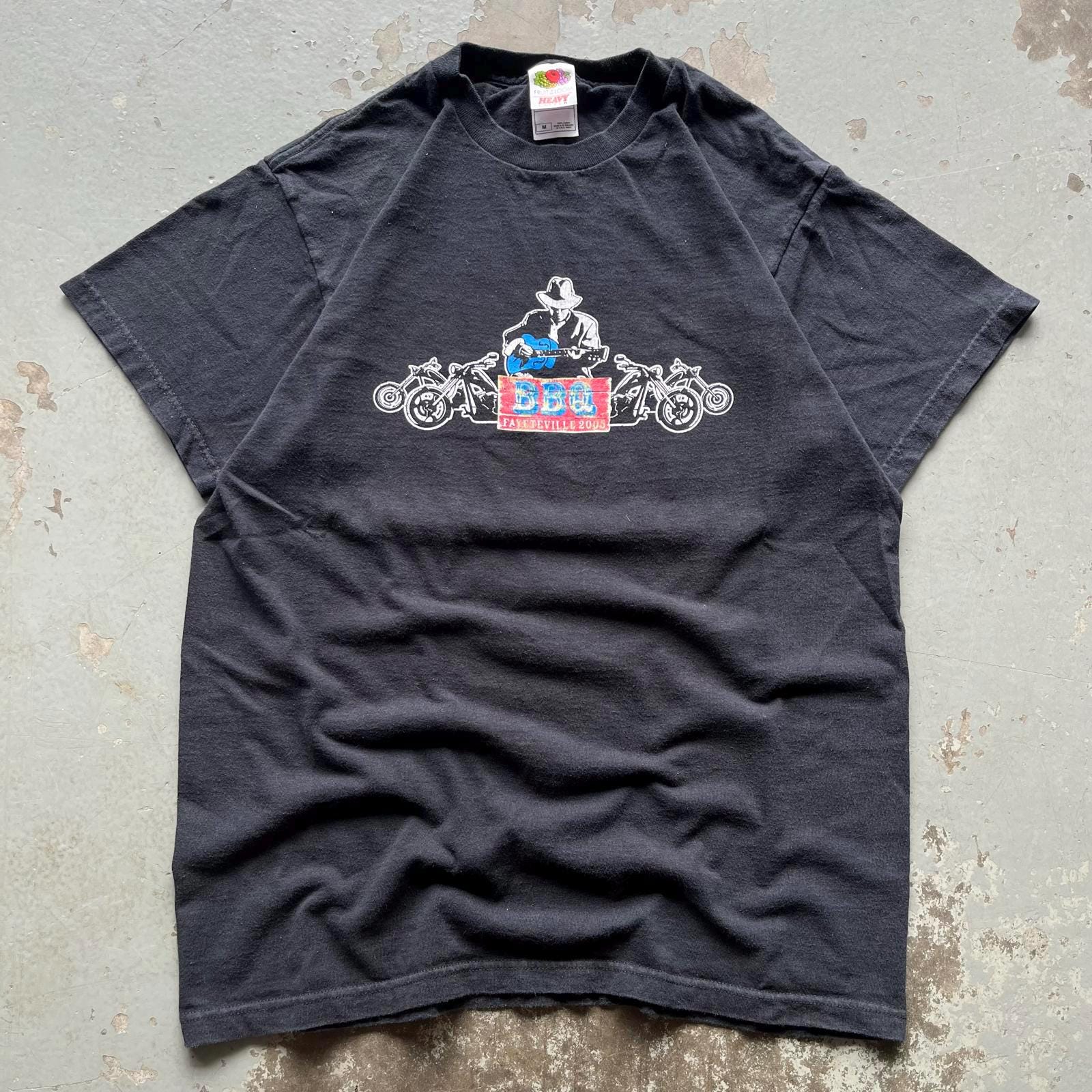Vintage Y2K Dickson Street Biker Blues BBQ Arkansas Shirt Graphic Tee – Easygoing Wear · Must-Have Style