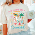Silly Teacher Goose On The Loose Shirt School Is Out Summer Teacher Shirt Teacher Appreciation Gift Graduation Shirt End Of School Year Tee Graphic Tee – Feel-Good Design · Perfect For Daily Wear