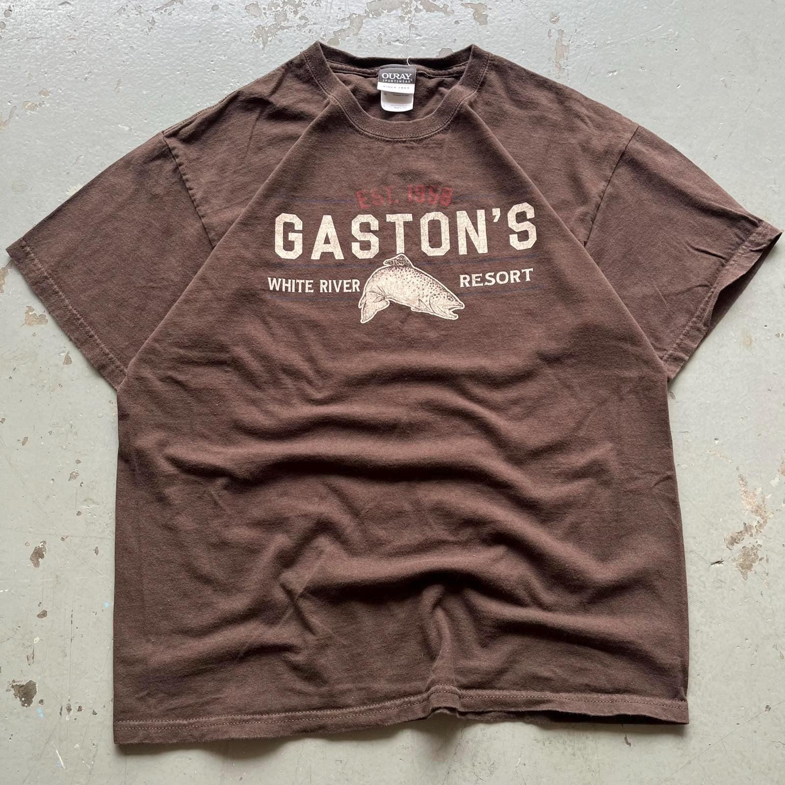 Vintage Y2K Ducks Unlimited Chocolate Brown Fishing Shirt Graphic Tee – Cozy Vibes · Must-Have Style