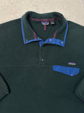 Vintage 1990s 90s Patagonia Synchilla Hunter Forest Green Fleece Pullover XL XXL Graphic Tee – Soft Feel · High-Quality Print