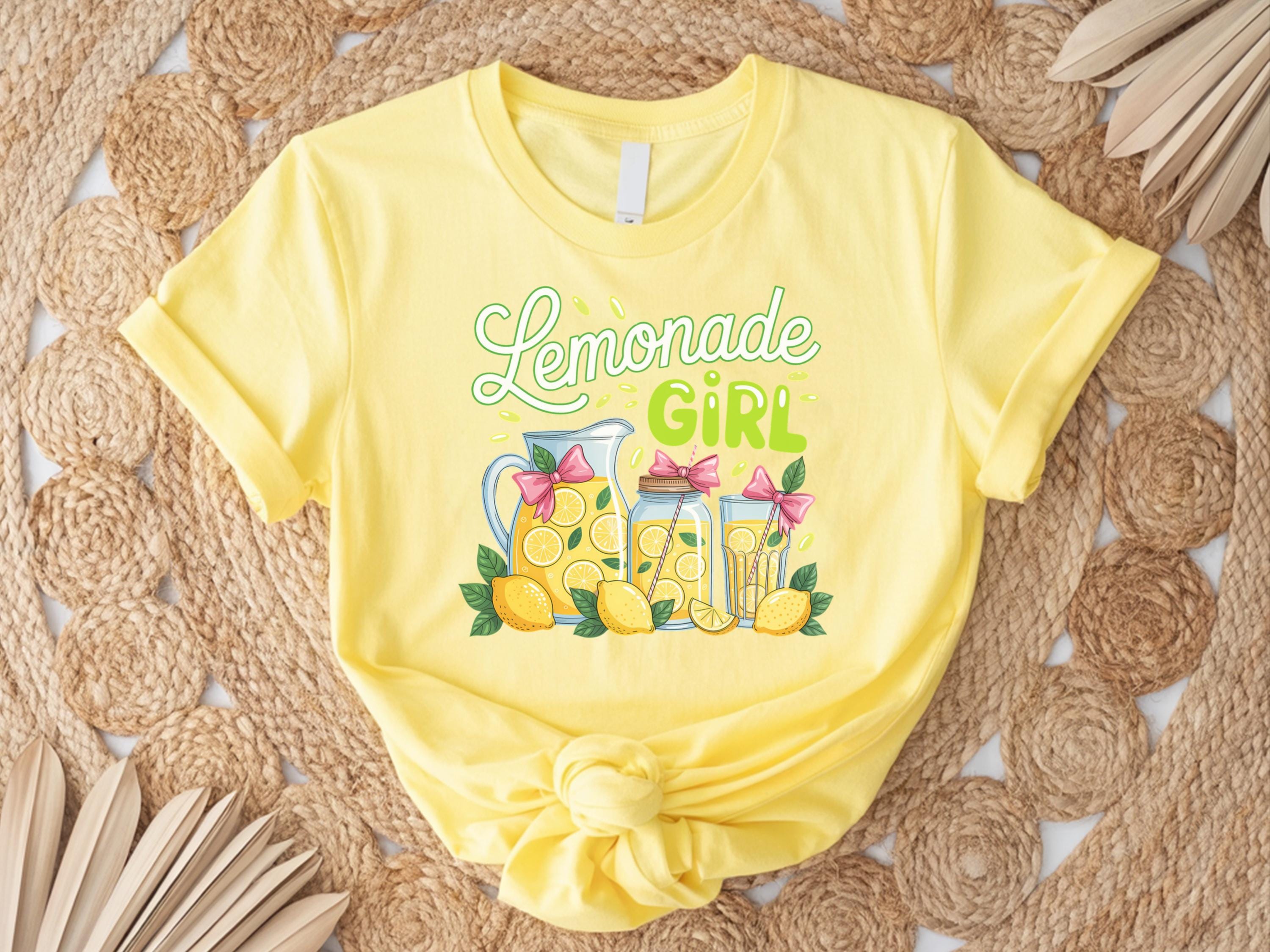 Lemonade Girl Shirt Lemon Stand Shirt Kids Lemon Stand Girl Shirt Lemonade Squad Shirts Cute Lemonade Shirt Lemon Stand Gift Graphic Tee – Bold Style · Great Gift For Fans