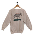 80s Distressed VA T39EN Zebra Sweatshirt Medium Vintage Savanna Adventure Trade Wind Graphic Crewneck Size M Sweatshirt – Cozy Vibes · High-Quality Print