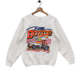 90s Bill Boyce Racing Raglan Sweatshirt Medium Vintage 1993 Lethbridge Alberta Sprint Car Graphic Crewneck White Size M Sweatshirt – Bold Style · Must-Have Style