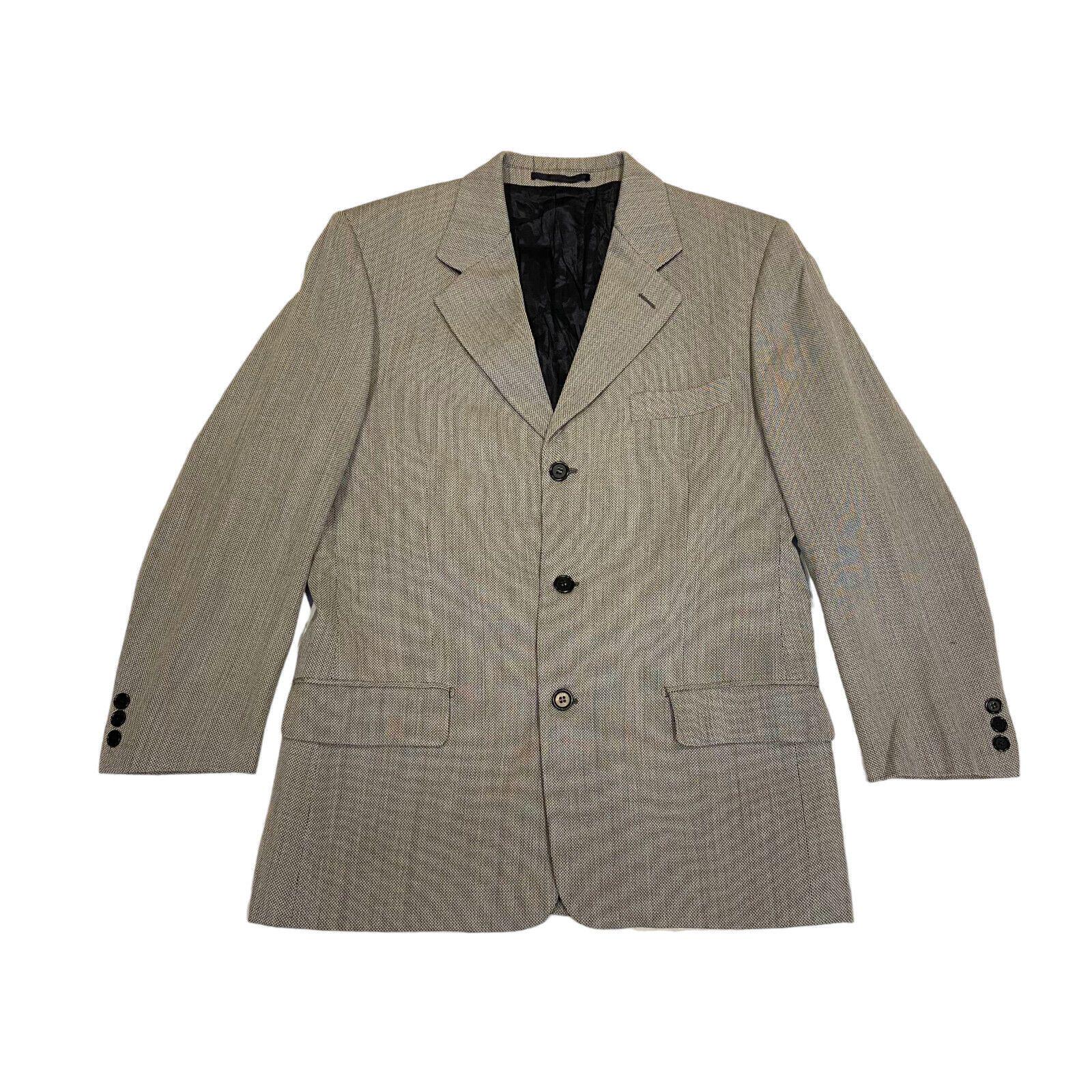 Cacharel Mens Blazer Jacket Vintage Designer Grey Formal 3 Button Suit Item Graphic Tee – Premium Graphic · Great Gift For Fans