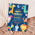 Calling All Party Animals Invitation Kids Birthday Invite Party Animals Invite Any Age Birthday Invitation Safari Birthday Editable PA1 Graphic Tee – Cozy Vibes · High-Quality Print
