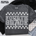 Fourth Grade Comfort Colors Shirt Teacher Team TShirts 4th Grade Tee Back to School Fourth Grade Department Gifts Crew Graphic Tee – Fan Favorite · High-Quality Print