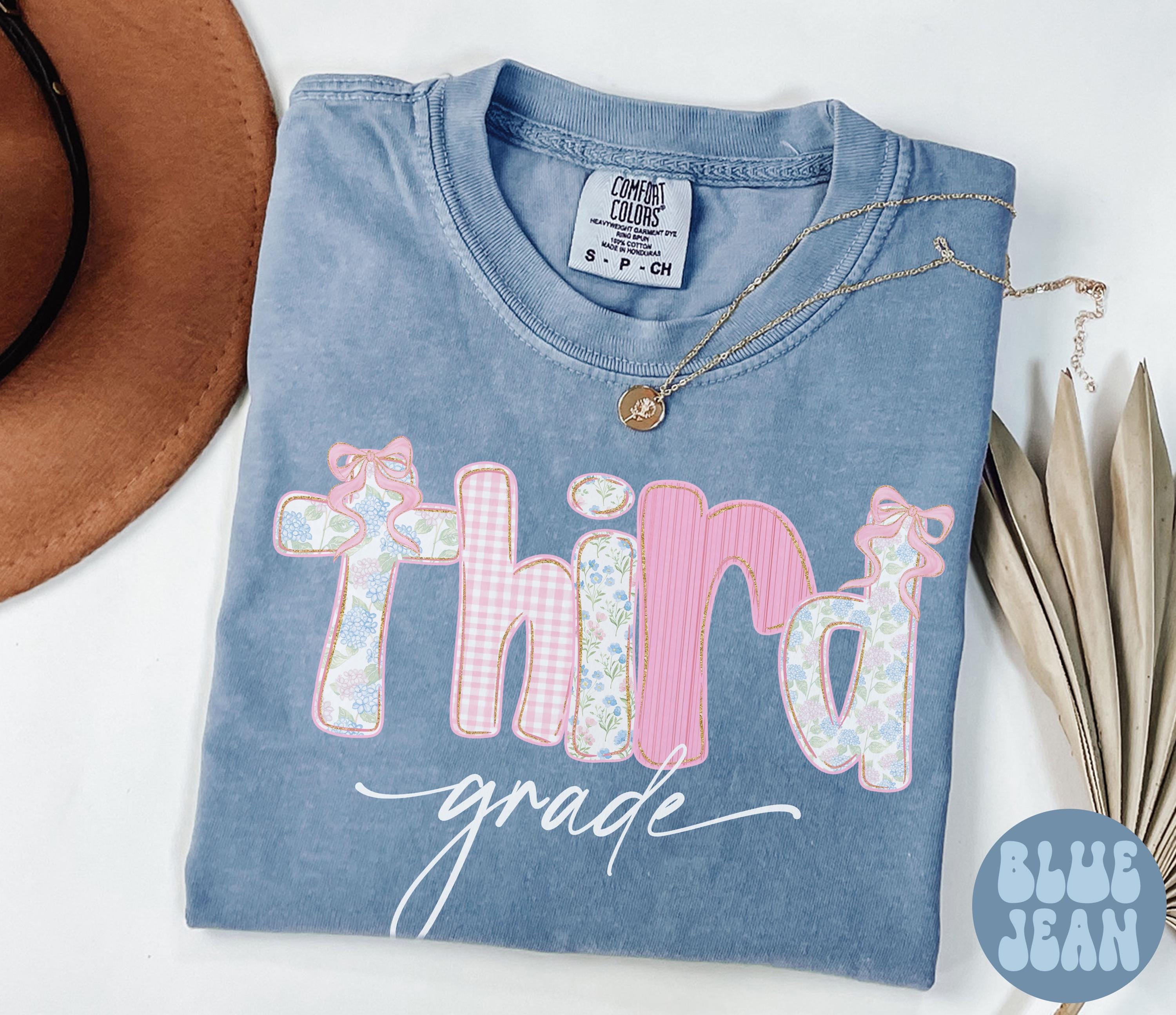 Comfort Colors Third Grade Shirt Teacher Tee 3rd Grade TShirt Back to School Third Grade Department Gifts Crew Squad Graphic Tee – Cozy Vibes · High-Quality Print