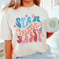 Star Spangled and Sassy Shirt American Girl Fourth Of July Shirt Patriotic Graphic Tee Womens 4th Of July Tee Cute USA Independence Day Gift Graphic Tee – Fan Favorite · High-Quality Print