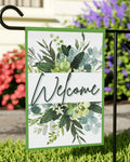 Garden Flag Floral Welcome Garden Banner Outdoor House Decor Spring Summer Garden Yard Sign Beautiful Garden Decor Housewarming Gift Graphic Tee – Aesthetic Look · Great Gift For Fans
