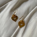 vintage gold heart stamped metal dangle earrings Graphic Tee – Premium Graphic · Must-Have Style