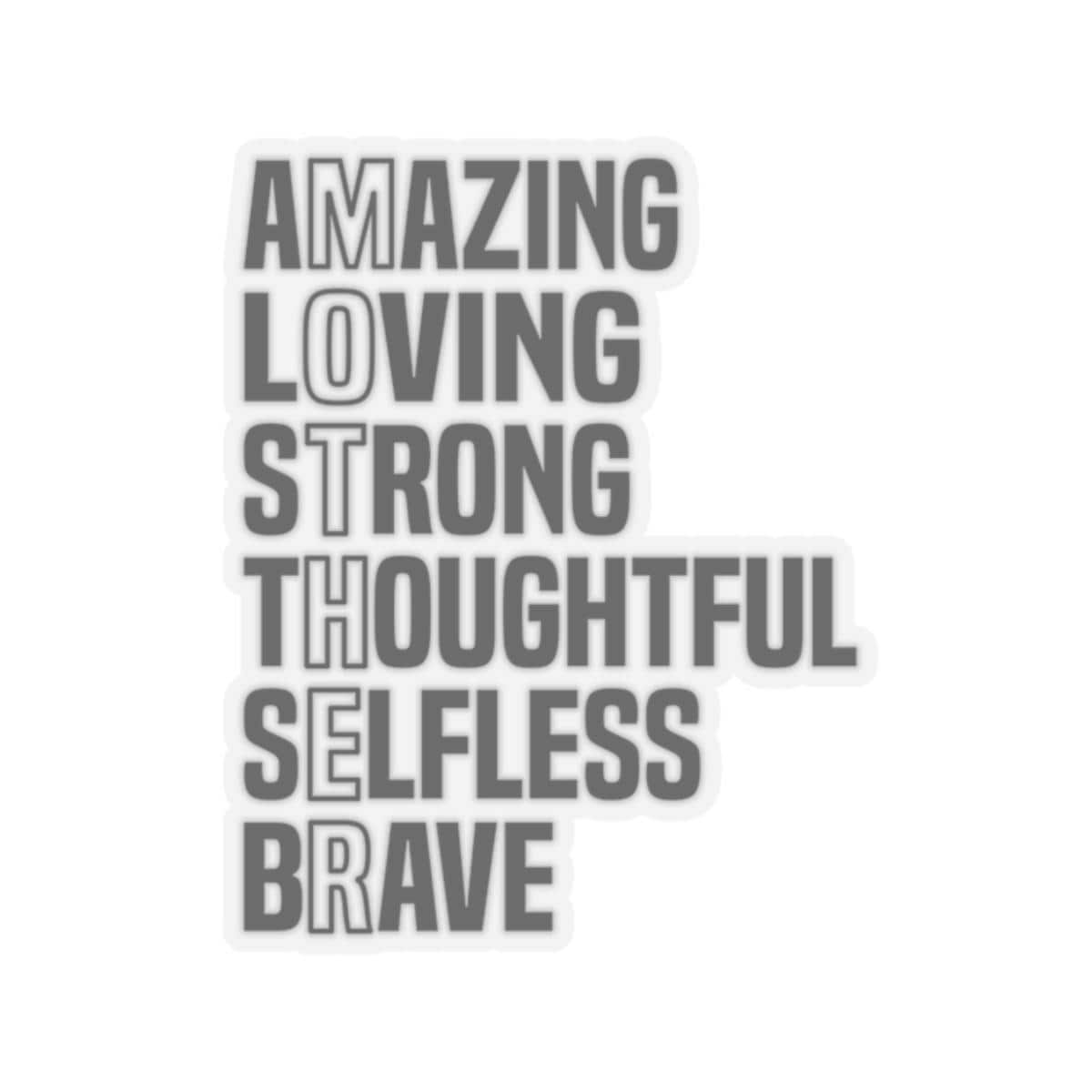 Empowering Kiss Cut Stickers for Motivation Laptop Decor or Gift Inspiring Words for Self Love and Encouragement Perfect for Friends Graphic Tee – Fan Favorite · Great Gift For Fans
