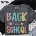 Comfort Colors Back to School Shirt Teacher Tee First Day of School TShirt 1st Day of School Welcome Back to School Gifts Graphic Tee – Everyday Comfort · Top Pick For Any Outfit