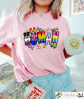 Retro Comfort Human Shirt LGBTQ Support T shirt Pride Month Crewneck Human Rights Gift Equality Tee LGBTQ Pride Shirt Graphic Tee – Feel-Good Design · Must-Have Style