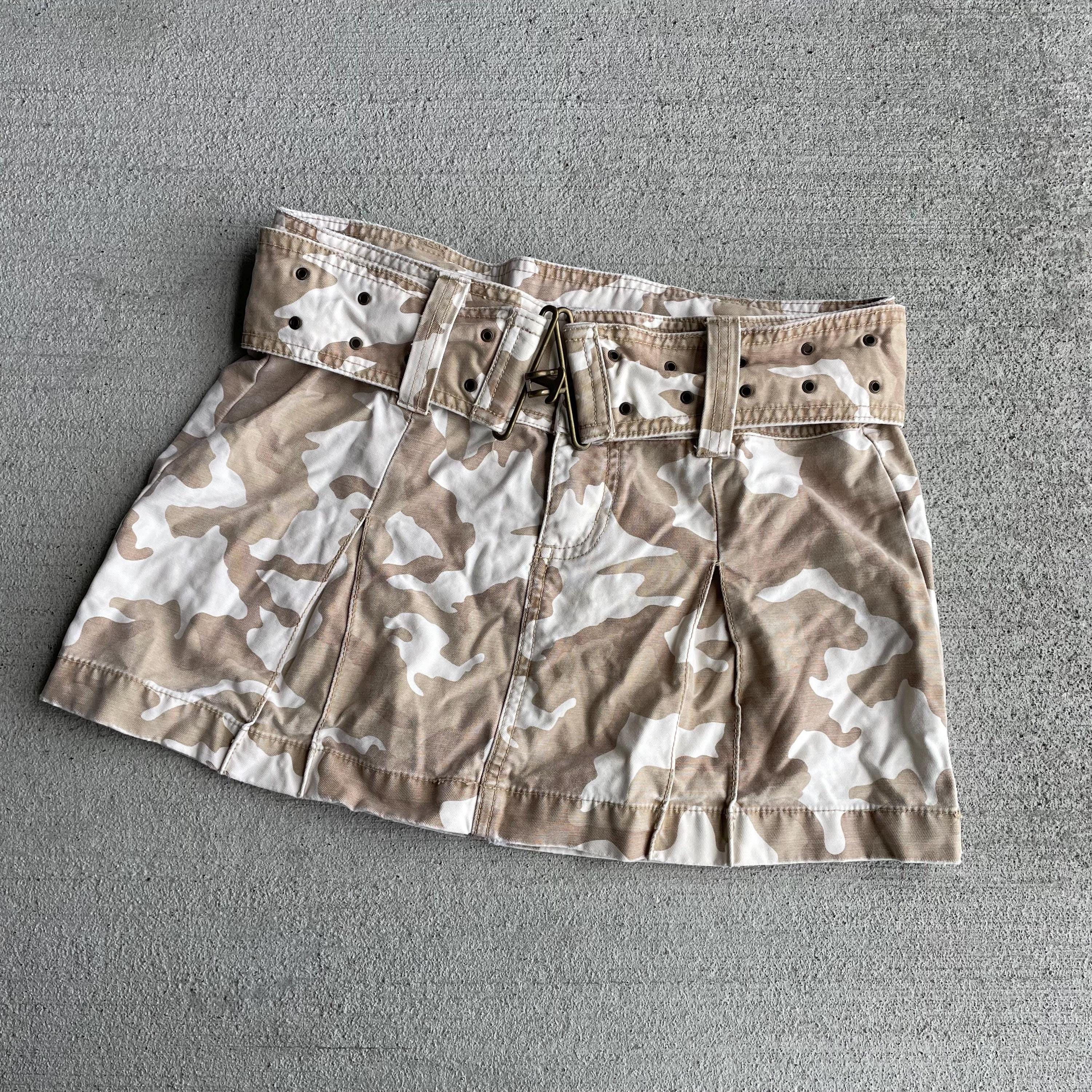 y2k vintage 200039s tan camo micro mini skirt size xss Graphic Tee – Fan Favorite · Must-Have Style
