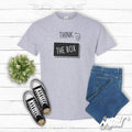 Think Outside The Box T Shirt Funny Creative Thinking Tee Punny Idea Gift Outside The Box Humor T Shirt Clever Graphic Tee Graphic Tee – Easygoing Wear · Perfect For Daily Wear