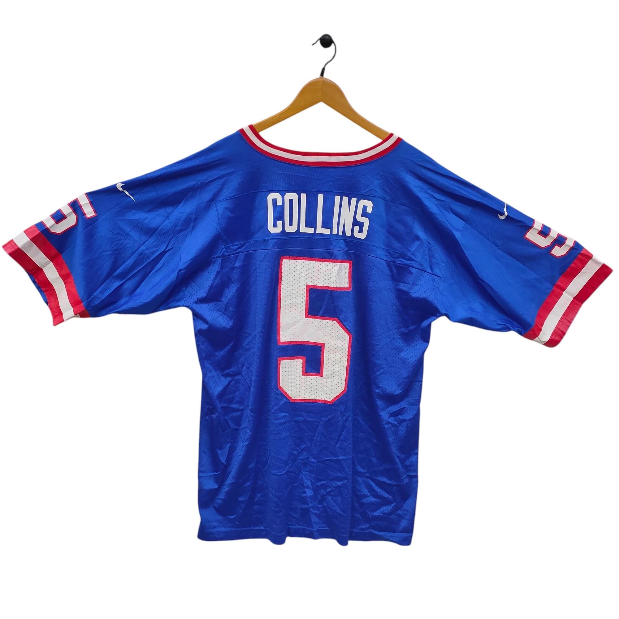90s New York Giants Jersey X Large Vintage Nike NFL Jersey Kerry Collins American Sportwear Size XL Jersey – Aesthetic Look · Trending Graphic Apparel