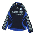 Chelsea FC Training Top Vintage 0607 Mens Grey Adidas Football Drill Jacket Graphic Tee – Easygoing Wear · Great Gift For Fans