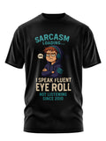 Gen Z quotSarcasm Loading I Speak Fluent Eye Rollquot Funny Teen T Shirt Humorous Graphic Tee for Boys Girls Adults Graphic Tee – Feel-Good Design · Perfect For Daily Wear