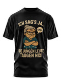 Lustiges Oma Sprche Shirt Sarkastisches Retro Cartoon Motiv Geschenk fr Groeltern Humor Fans Graphic Tee – Bold Style · Must-Have Style