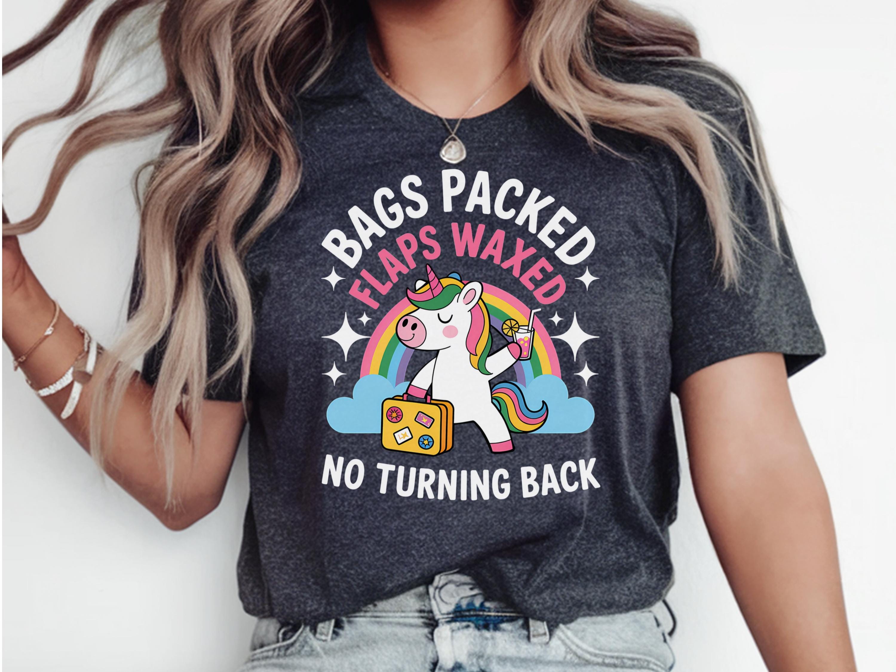 Bags Packed Flaps Waxed No Turning Back Shirt Embarrassing Shirt Girls Trip Girls Trip Shirts Dirty Funny Funny Shirts Inappropriate Tote Bag – Soft Feel · High-Quality Print