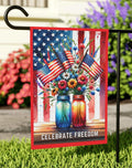 Patriotic Garden Banner Celebrate Freedom Lawn Flag Americana Home Decor July 4th Outdoor Flag Summer Yard Art Housewarming Gift Graphic Tee – Fan Favorite · Trending Graphic Apparel