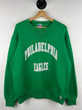 Vintage 90s NFL Russell Athletic Philadelphia Eagles Pro Line Green Crewneck L Graphic Tee – Everyday Comfort · Top Pick For Any Outfit