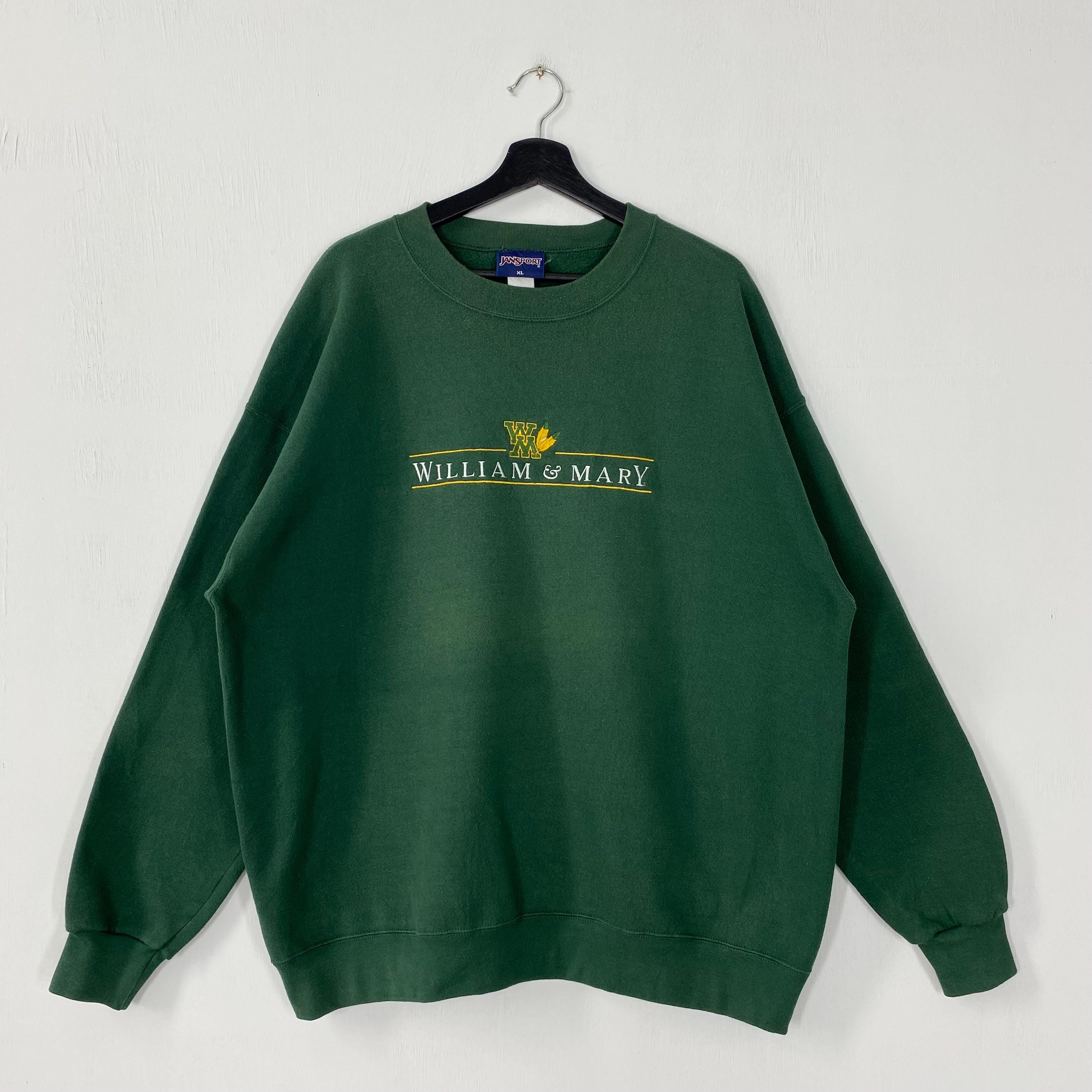 Vintage 90s College William Mary Sweatshirt William Mary Crewneck William Mary Sweater Pullover William Mary Tribe Embroidered Logo XLarge Sweatshirt – Easygoing Wear · Top Pick For Any Outfit