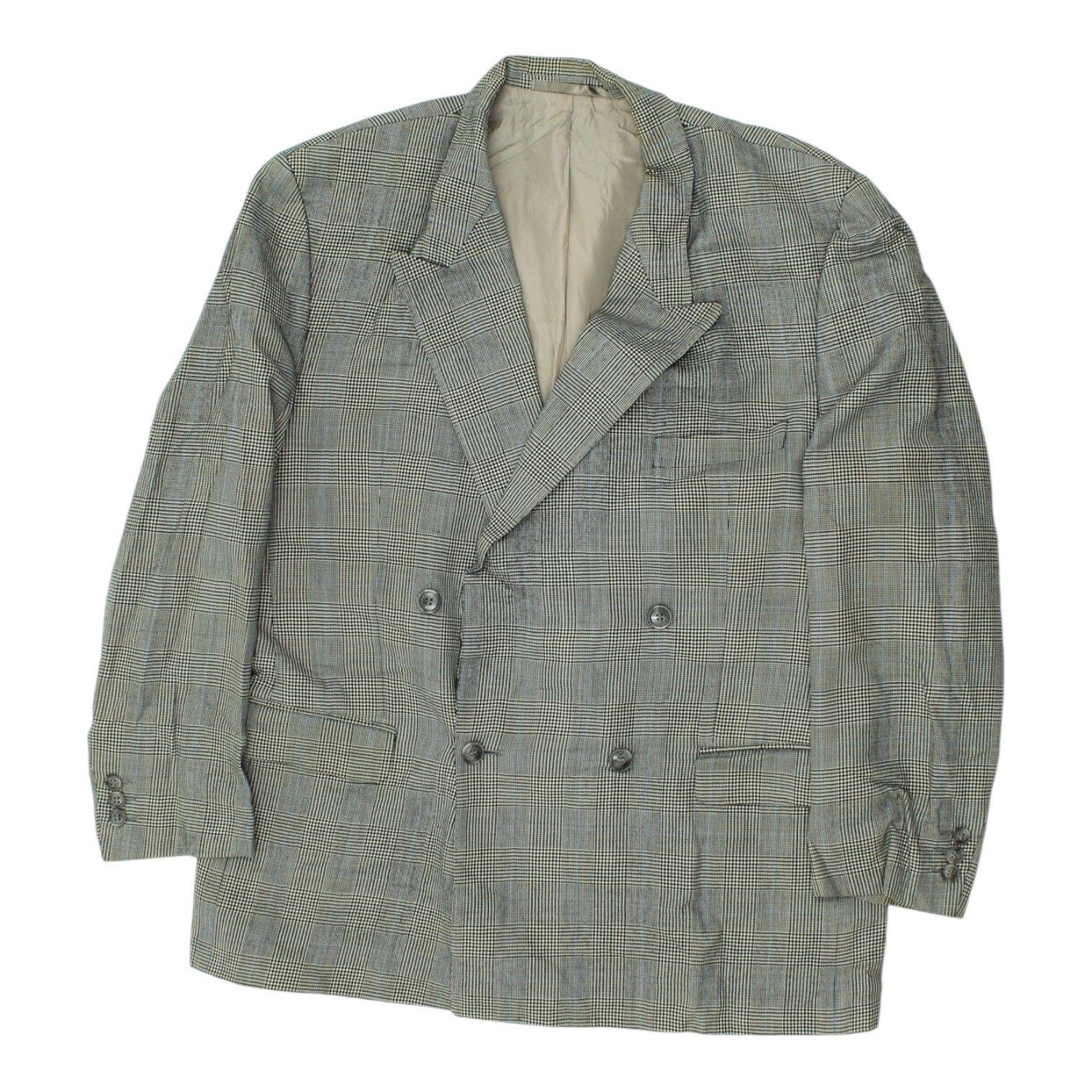 Yves Saint Laurent Blazer Vintage Designer Mens Grey Suit Jacket Smart Formal Graphic Tee – Fan Favorite · Must-Have Style