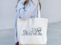 Coastal Doodle Tote Bag Last Toast on the Coast Destination Wedding Welcome Tote Coastal Bachelorette Brides Last Toast Hand Drawn Tote Tote Bag – Easygoing Wear · Must-Have Style